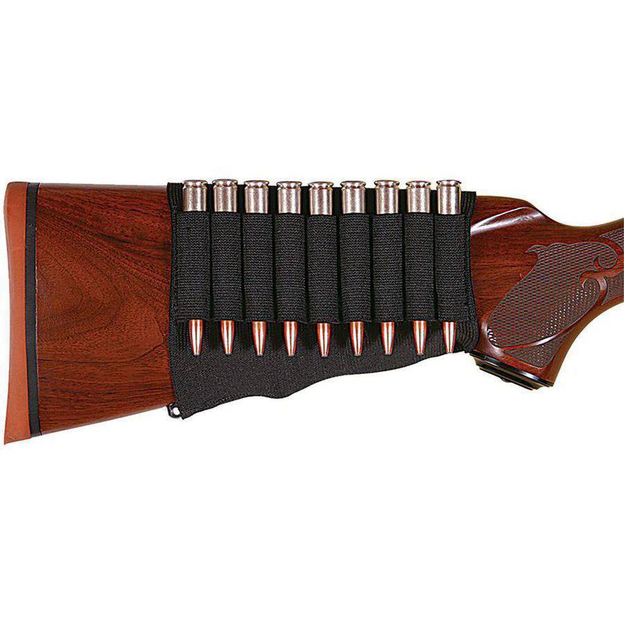 Buttstock Shell Holder - Allen Butt Stock Rifle Cartridge Holder - Holds 9 Rounds