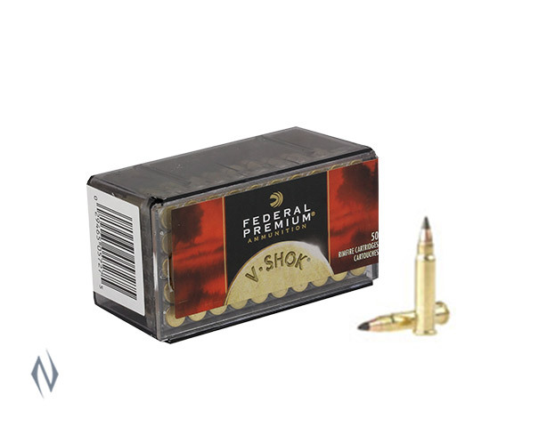 Ammo - 17HMR Federal Premium 17gn V-Shok - 50