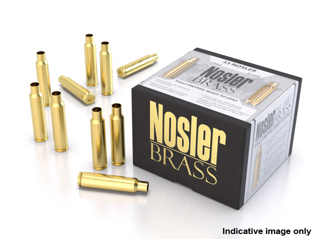 Brass - 22-250R - Nosler Custom - 50
