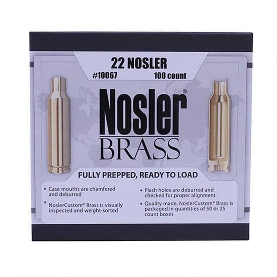 Brass - 22Nosler - Nosler - 100