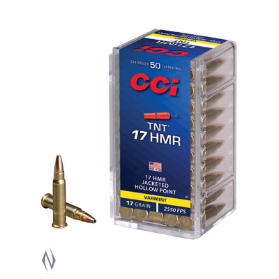 Ammo - 17HMR CCI 17gn TNT JHP - 50