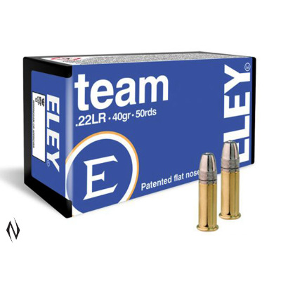 Ammo - 22LR Eley 40gr Team PFN / 50pk