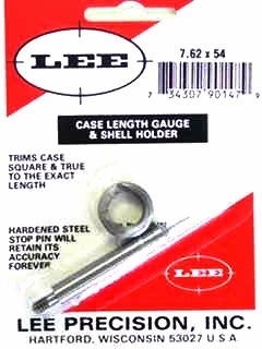 Case Trimmer - LEE 7.62x54R gauge & holder