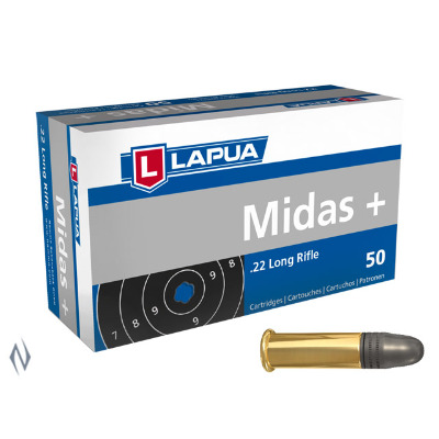 Ammo - 22LR Lapua Midas+ / 50