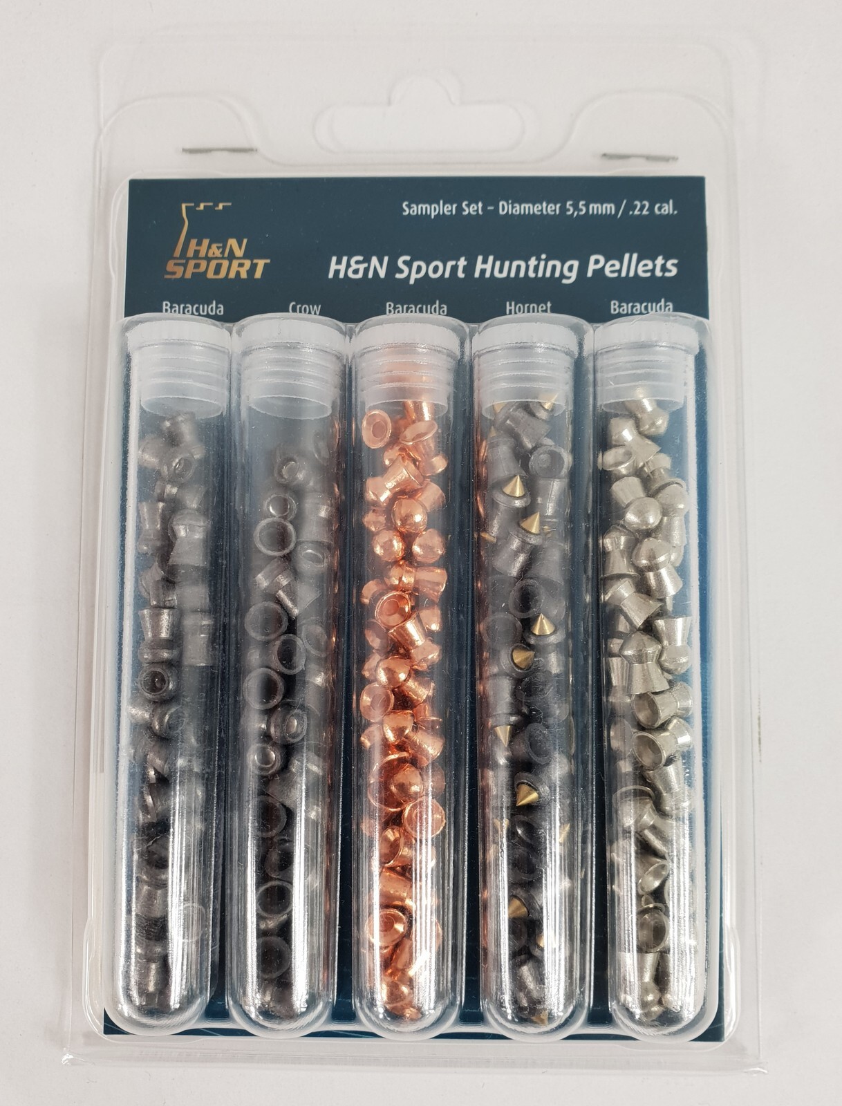 Ammo - .22Air - H&N Hunter Sampler 5 Pack