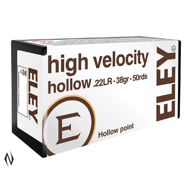 Ammo - 22LR - Eley 38gr High Velecity HP / 500pk