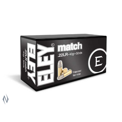 Ammo - 22LR Eley 40gr Match PFN / 500pk