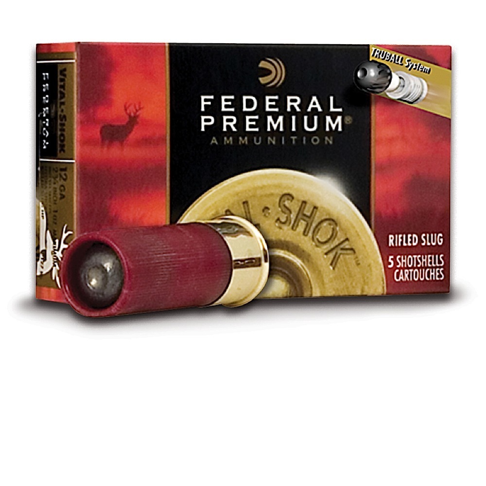 Ammo - 12ga - Federal 1oz Truball Rifled Slug / 5pk