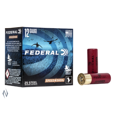 Ammo - 12g - Federal 36g #2 Steel Speed-Shok 1450fps / 25pk