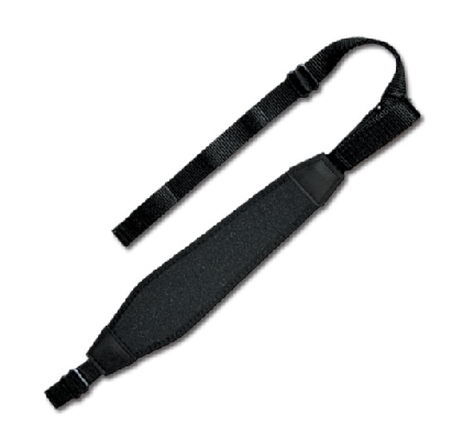 Sling  -  Grovtec Padded 48x1 Black - With Swivels