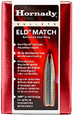 Proj - 22cal - Hornady 88gr ELD Match / 3500pk