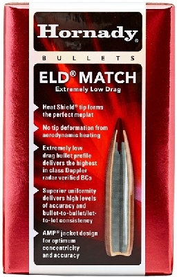 Proj - 22cal - Hornady .224 88gr ELD Match / 3500pk