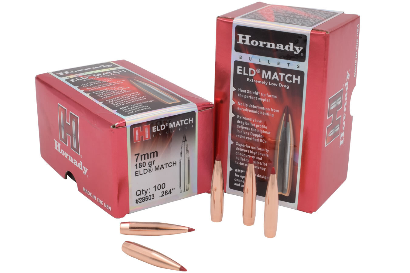 Projectile - 7mm - Hornady 180gr ELD Match / 100pk