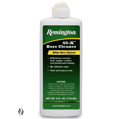 Oil  -  Remington 40 X Bore Cleaner 4oz Bottle