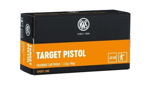 Ammo - 22LR RWS 40gr Target Pistol / 50pk