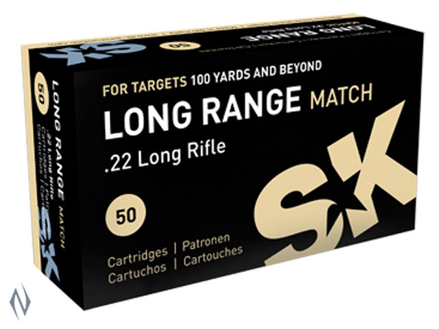 Ammo - 22LR - SK 40gr Long Range Match / 50pk