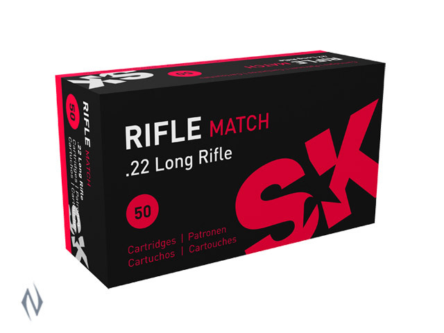 Ammo - 22LR - SK 40gr Rifle Match / 50pk