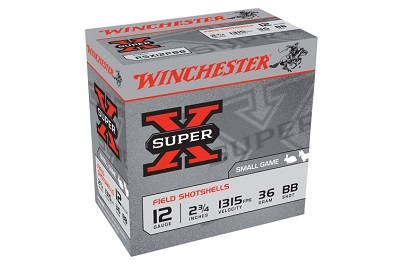 Ammo - 12Ga - Winchester Super-X 36g BB / 25pk