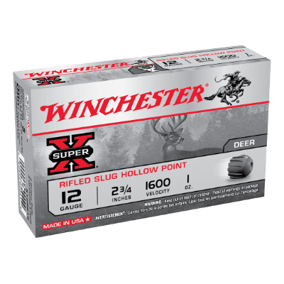 Ammo - 12G - Winchester 1oz Rifled Slug HP / 5pk