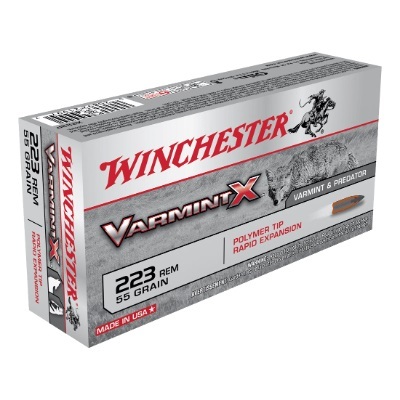 Ammo - 223Rem - Winchester 55gr Varmint-X / 20pk