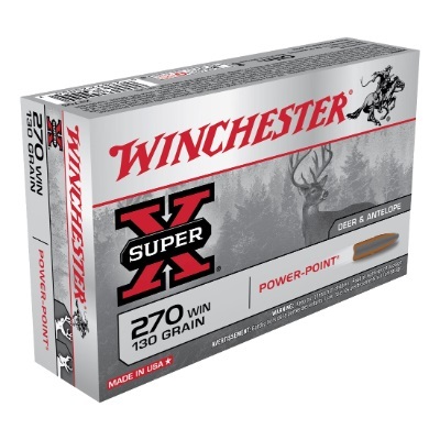 Ammo - 270Win - Winchester 130gr Super-X / 20pk