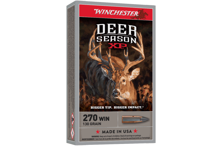 Ammo - 270Win - Winchester 130gr Deer Season XP / 20pk